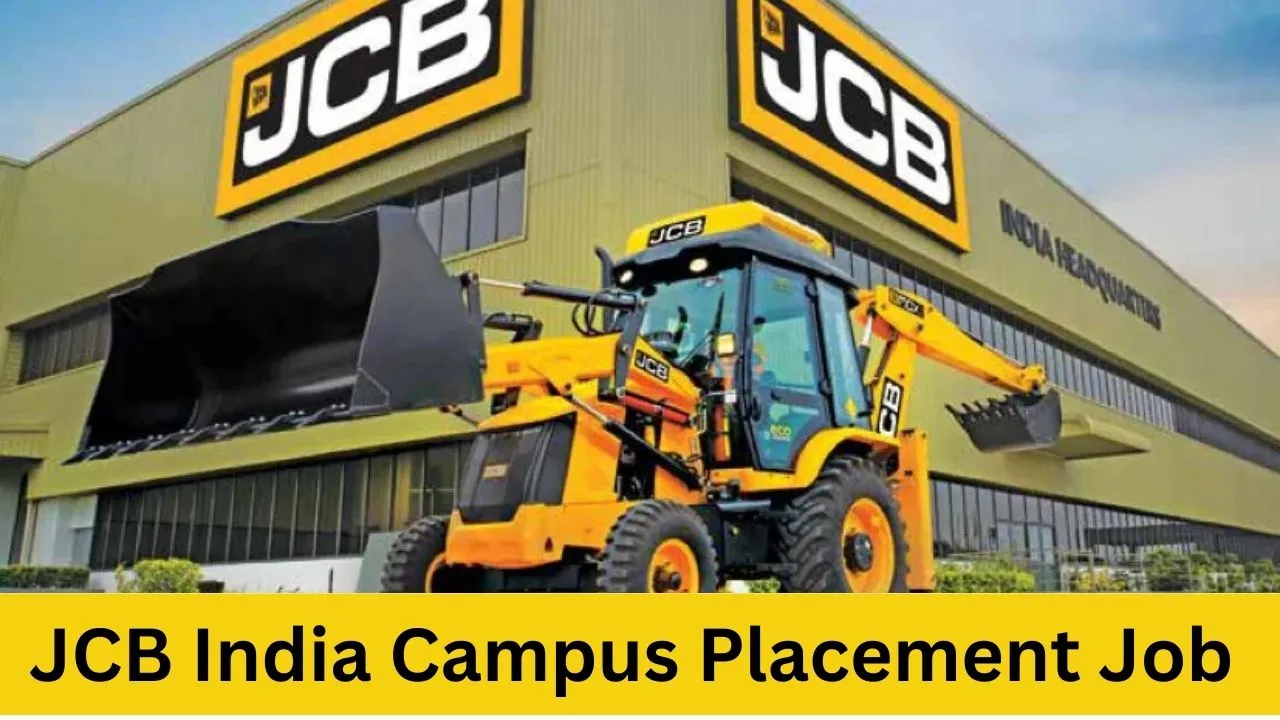 JCB India Limited Campus Placement Job 2024