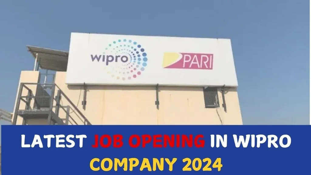 Wipro PARI Vacancy 2024